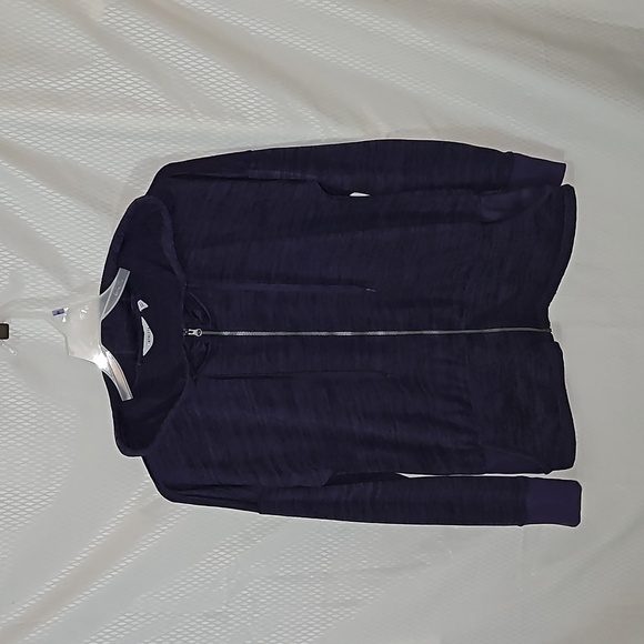 Athleta  Hooded Active Jacket sz M Purple  Pre-owned - Picture 1 of 11